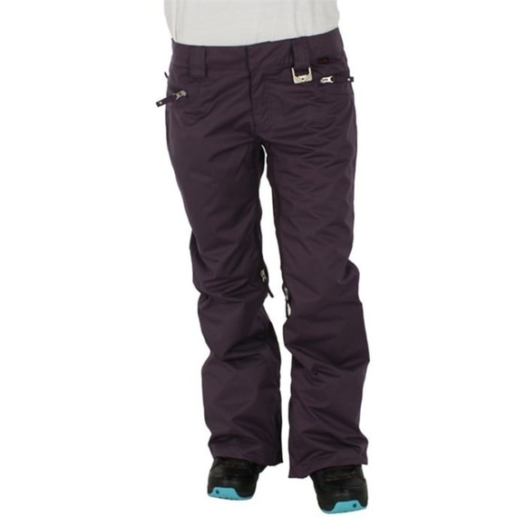 Oakley Purple Pink New Karing Snowboarding Ski Waterproof Lined Pants, small - Picture 2 of 16